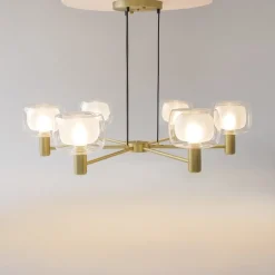Lampadari Moderni-Maytoni vision lampadario moderno per soggiorno 6 luci