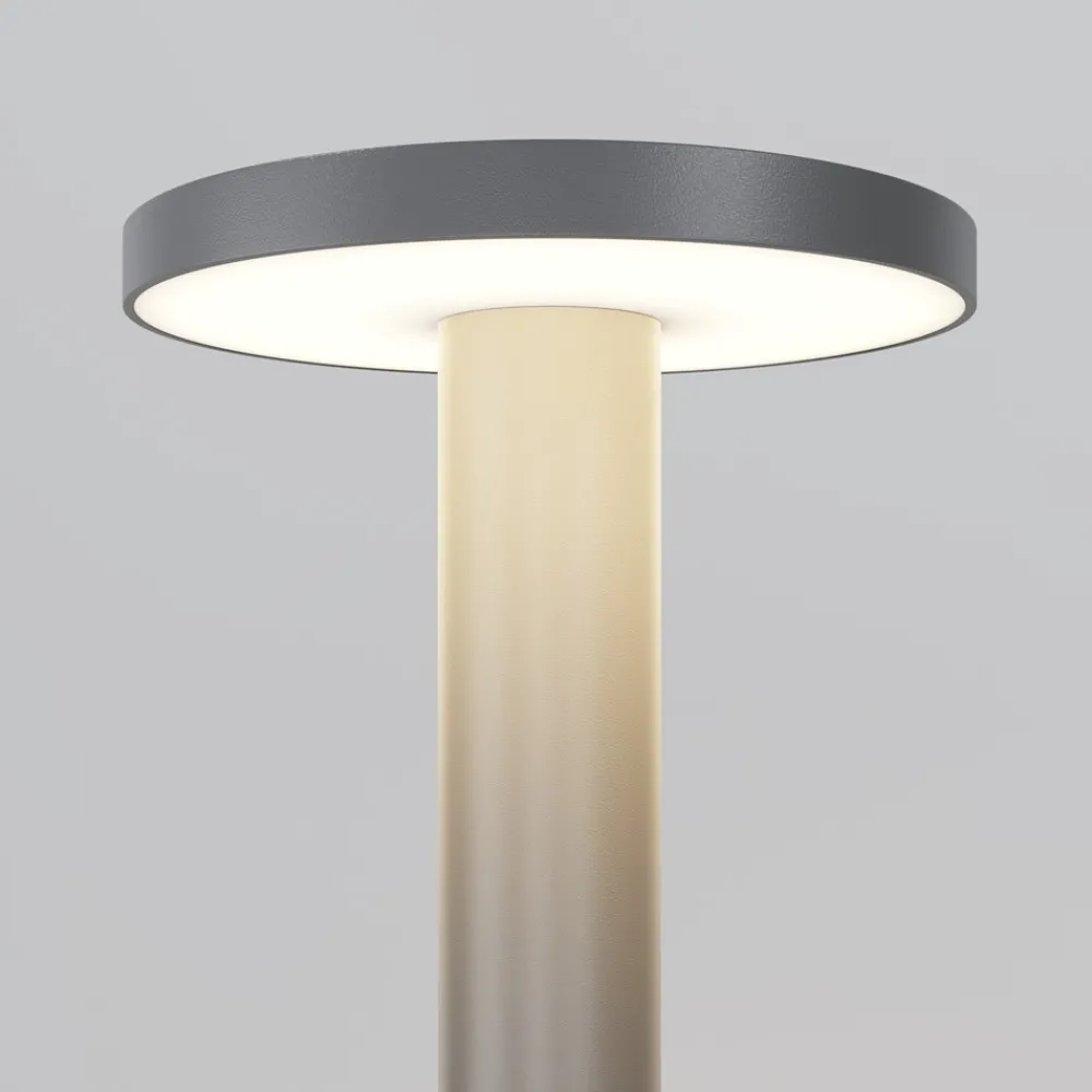 Lampioni Da Giardino-Maytoni wald lampione da giardino led 3000k ip65 colore grigio