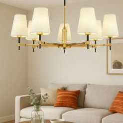 Lampadari Moderni-Maytoni zaragoza lampadario moderno per salotto 7 luci