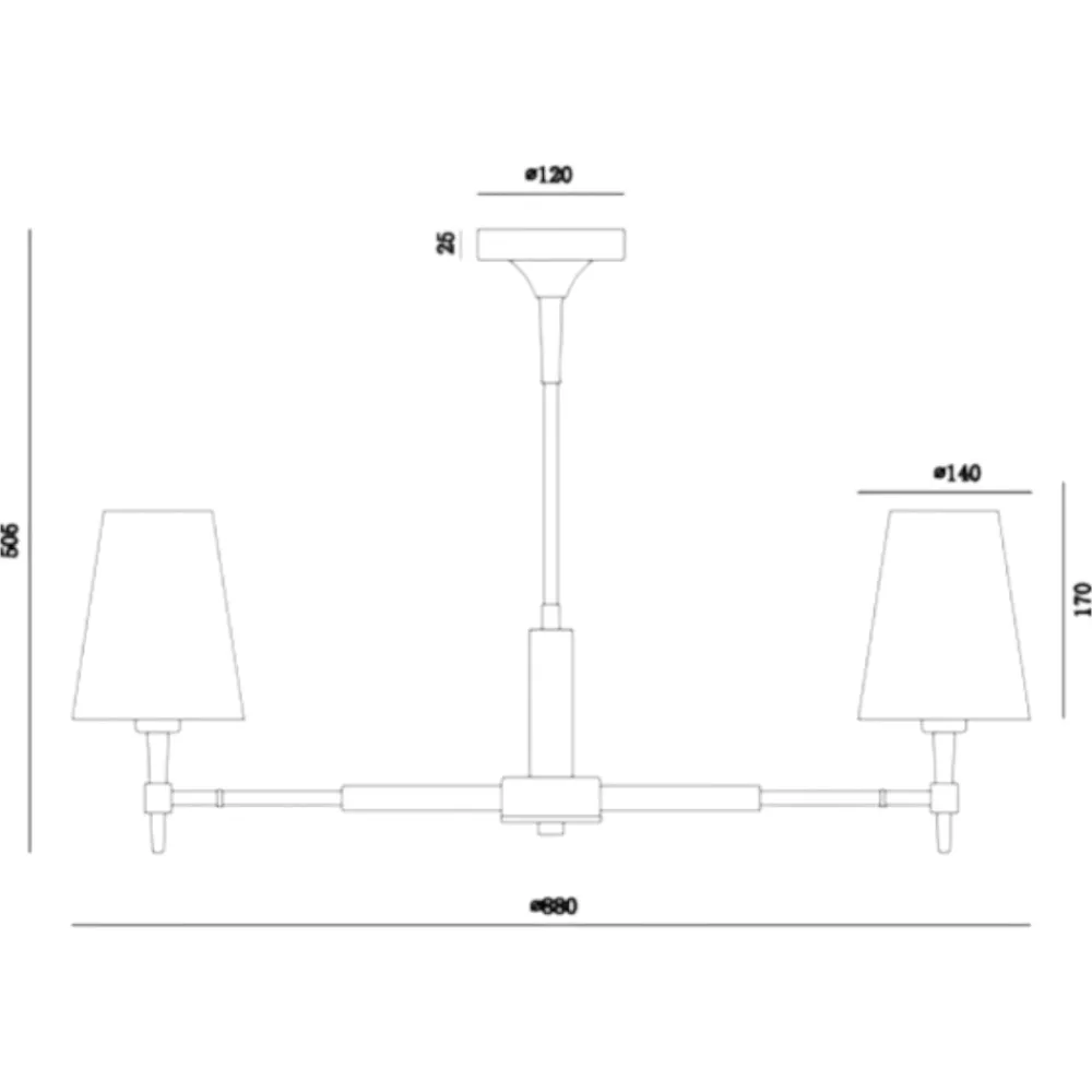 Lampadari Moderni-Maytoni zaragoza lampadario moderno per salotto 7 luci