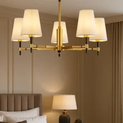Lampadario Camera Da Letto-Maytoni zaragoza lampadario per camera da letto 5 luci