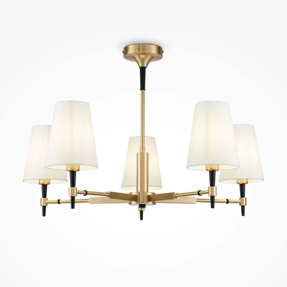 Lampadario Camera Da Letto-Maytoni zaragoza lampadario per camera da letto 5 luci