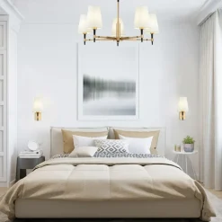 Lampadario Camera Da Letto-Maytoni zaragoza lampadario per camera da letto 5 luci