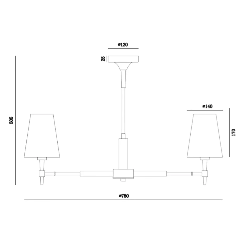 Lampadario Camera Da Letto-Maytoni zaragoza lampadario per camera da letto 5 luci