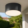 Faretti Da Esterno-Maytoni zon faretto da soffitto per esterno tondo led 15w 3000k ip65
