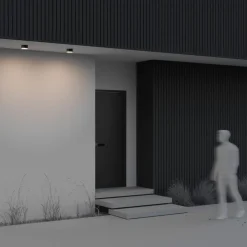 Faretti Da Esterno-Maytoni zon faretto da soffitto per esterno tondo led 15w 3000k ip65