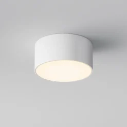 Faretti Da Esterno-Maytoni zon ip faretto bianco a soffitto da esterno led 15w 3000k