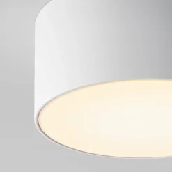 Faretti Da Esterno-Maytoni zon ip faretto bianco a soffitto da esterno led 15w 3000k