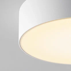 Plafoniere Da Esterno-Maytoni zon ip plafoniera da esterno bianca led 3000k ip65 moderna