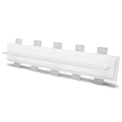 Applique Da Parete-Selezionato da Mazzolaluce Mensola vetro luminosa da incasso a parete gesso led 19w 2700k