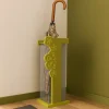 Mobili Ingresso Moderni-Selezionato da Mazzolaluce Merletto portaombrelli moderno legno colore verde oliva
