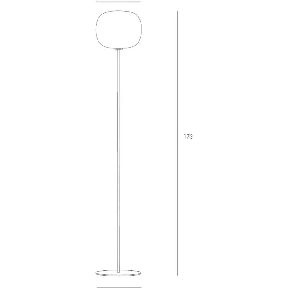 Lampade Da Terra-Miloox bomb lampada da terra nera sfera vetro bianco o