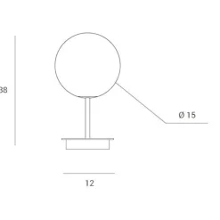 Abat Jour-Miloox jugen ottanio lampada abat-jour moderna per camera da letto