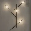 Applique Da Parete-Miloox mikado applique moderna design sfere orientabili