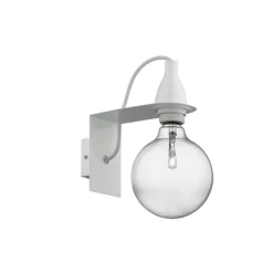 Applique Camera Da Letto-Ideal Lux Minimal ap1 applique per comodino camera da letto bianco