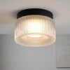Plafoniere Moderne-Vivida International Mini plafoniera pilastro vivida vetro bianco satinato