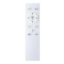 Ventilatori Da Soffitto-Eglo Mini ventilatore da soffitto bianco clovelly con led 3000k ambienti fino a 13mq