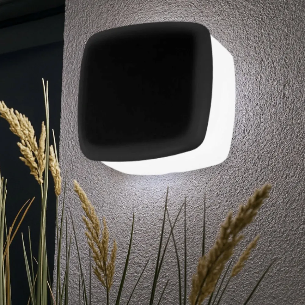 Applique Da Esterno-Linea Light Miniwhite applique per esterno nera led ip65