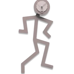 Orologi Da Parete Moderni-Selezionato da Mazzolaluce Mino orologio moderno da parete legno colore grigio prugna