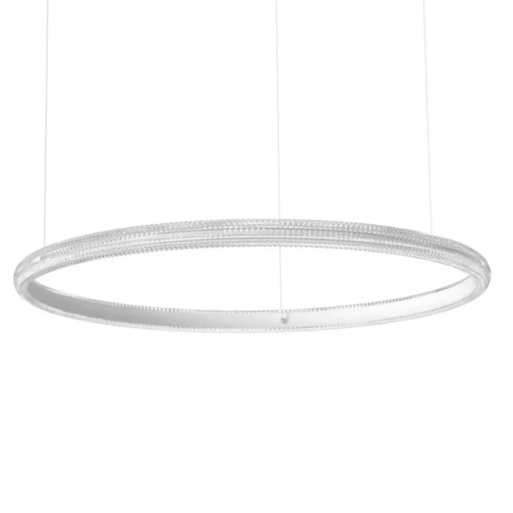 Lampadari Moderni-Ideal Lux Miracle sp d80 lampadario moderno led cristalli