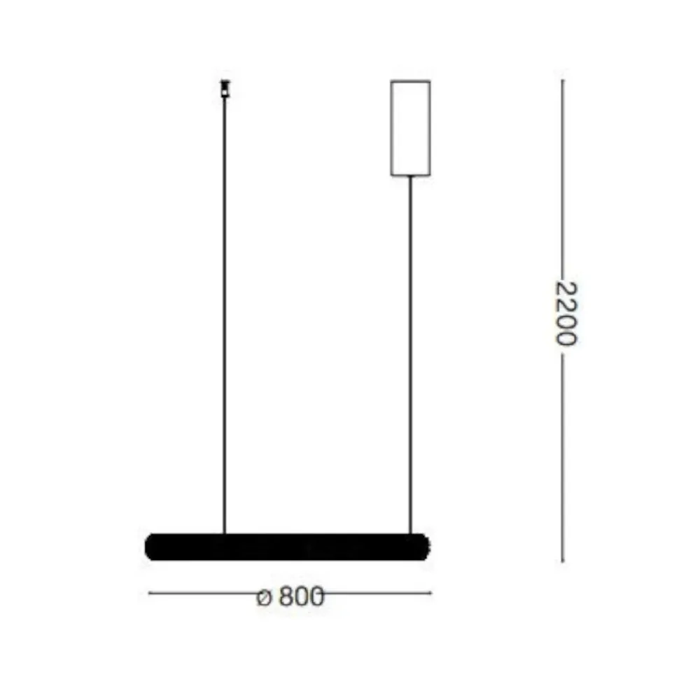 Lampadari Moderni-Ideal Lux Miracle sp d80 lampadario moderno led cristalli