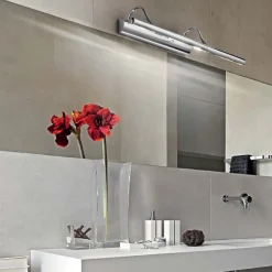 Applique Da Bagno-Ideal Lux Mirror-10 ap4 applique per specchio da bagno cromo