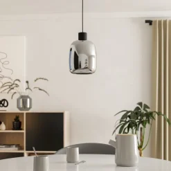 Lampade A Sospensione-Eglo Molochio z lampada a sospensione per cucina led rgb da 2700k a 6500k