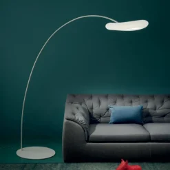 Lampade Da Terra-Stilnovo Mr magoo lampada ad arco led 3000k design moderna