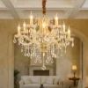 Lampadari Moderni-Ideal Lux Napoleon sp12 dorato lampadario 12 luci