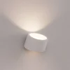Applique Da Parete-Sforzin Illuminazione Nasso sforzin bianco lampada da parete in gesso design moderna