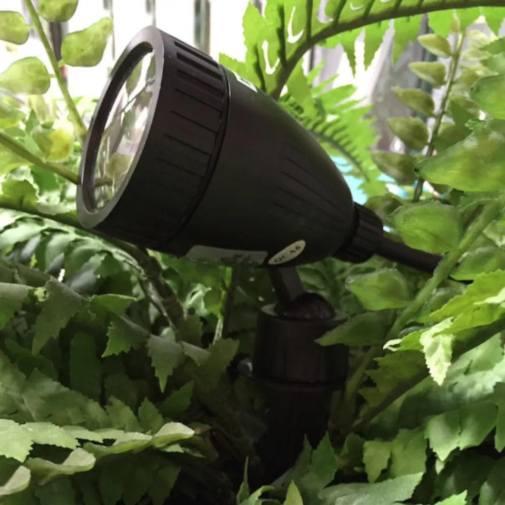 Faretti Da Esterno-Eglo Nema faretto nero con picchetto da giardino orientabile