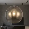 Lampadari Moderni-Ideal Lux Nemo sp1 d50 lampadario design moderno sfera di vetro