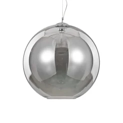 Lampadari Moderni-Ideal Lux Nemo sp1 d50 lampadario design moderno sfera di vetro