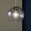 Lampade A Sospensione-Ideal Lux Nemo sp1 d30 lampada a sospensione per cucina boccia sfera 30cm vetro sfumato