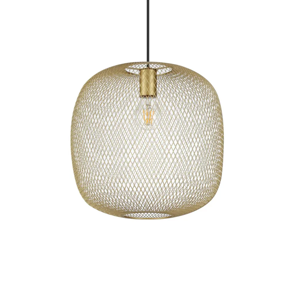 Lampadari Moderni-Ideal Lux Net sp1 d34 lampadario moderno oro