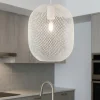 Lampadari Cucina-Ideal Lux Net sp1 d24 lampadario per isola cucina bianco