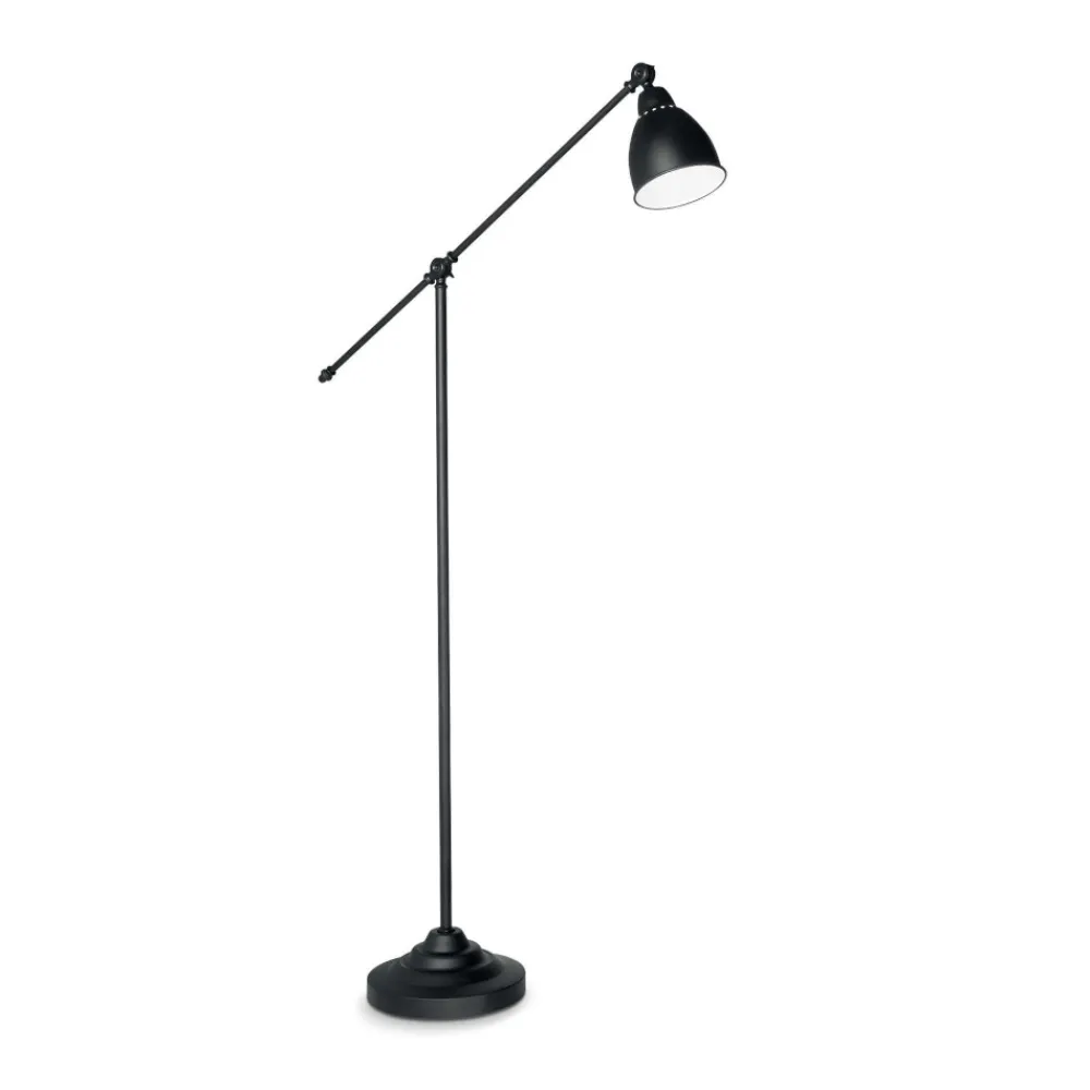 Lampade Da Terra-Ideal Lux Newton pt1 lampada ad arco orientabile