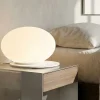 Abat Jour-Ideal Lux Ninfea tl1 lampada abat-jour ninfea vetro bianco