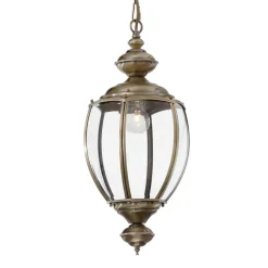 Lampadari Moderni-Ideal Lux Norma sp1 lampadario lanterna brunito