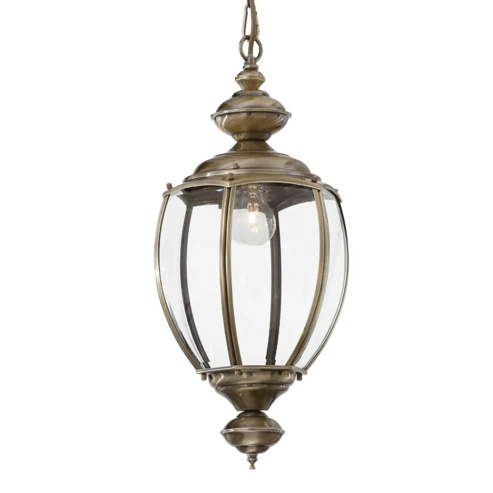 Lampadari Moderni-Ideal Lux Norma sp1 lampadario lanterna brunito