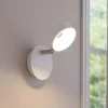 Applique Da Parete-Ideal Lux Oby ap1 applique design led 6w 3000 bianca orientabile