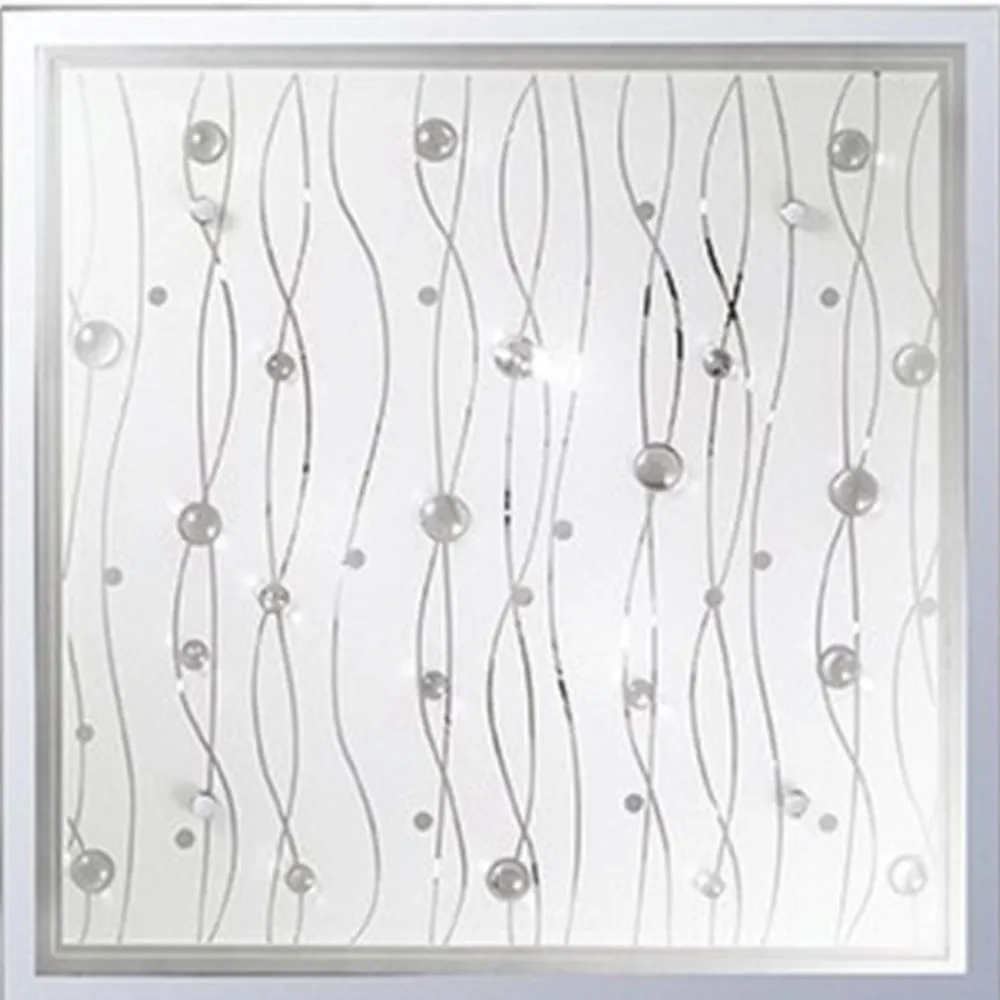 Plafoniere Moderne-Ideal Lux Ocean pl2 plafoniera per camera da letto vetro 28cm