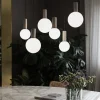 Lampadari Moderni-Ideal Lux Odeon sp6 linear led 3000k lampadario per tavolo da pranzo