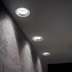 Faretti Da Incasso-Ideal Lux Off fi led faretto incasso 28w 4000k per interni tondo bianco