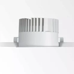 Faretti Da Incasso-Ideal Lux Off fi 15w 4000k faretto led incasso tondo nero grigio