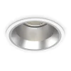 Faretti Da Incasso-Ideal Lux Off fi 42w 3000k faretto led incasso per salotto bianco tondo