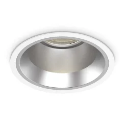 Faretti Da Incasso-Ideal Lux Off fi 42w 3000k faretto led incasso per salotto bianco tondo