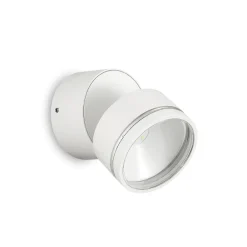 Faretti Da Esterno-Ideal Lux Omega ap round 4000k faretto per esterno bianco