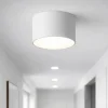 Plafoniere Moderne-Ondaluce boiler mini plafoniera led 10w 3000k 4000k bianca rotonda