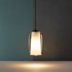 Lampade A Sospensione-Ondaluce bonnie lampada a sospensione vetro trasparente